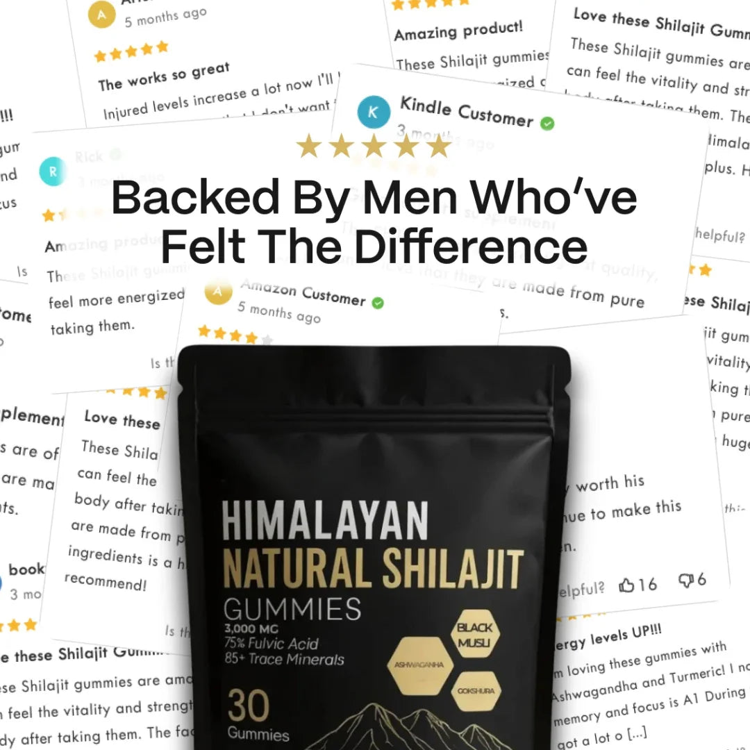 Natural Shilajit Gummies